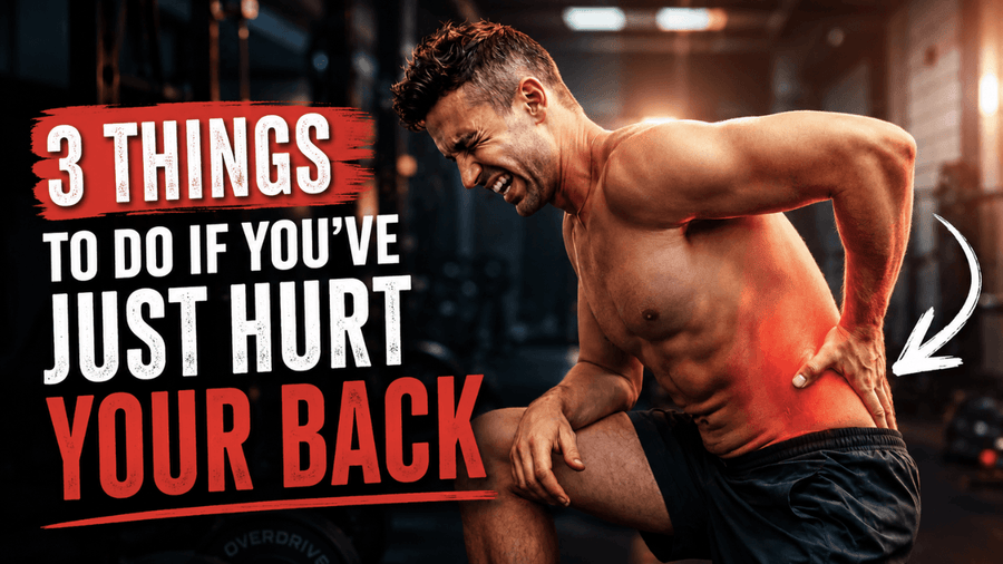 3 Things to Do IMMEDIATELY After Hurting Your Back