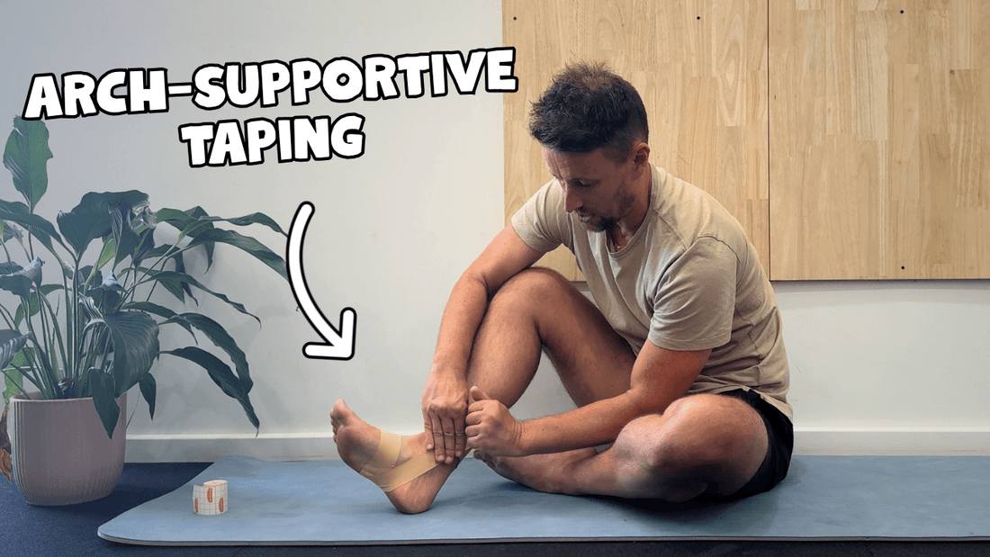 Arch Supportive Taping: A Simple Physio Guide for Flat Feet & Collapsed Arches