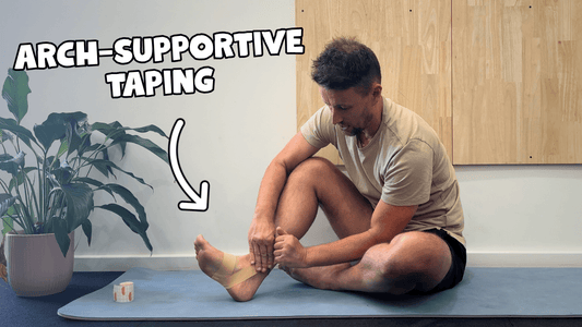 Arch Supportive Taping: A Simple Physio Guide for Flat Feet & Collapsed Arches