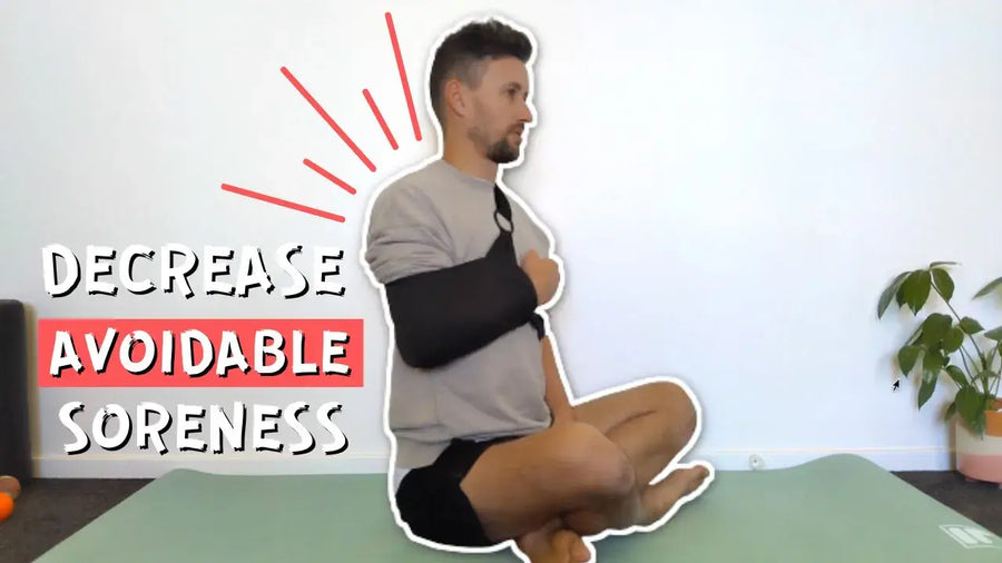 How to Wear a Shoulder Sling Correctly to Prevent Neck & Upper Back Pain