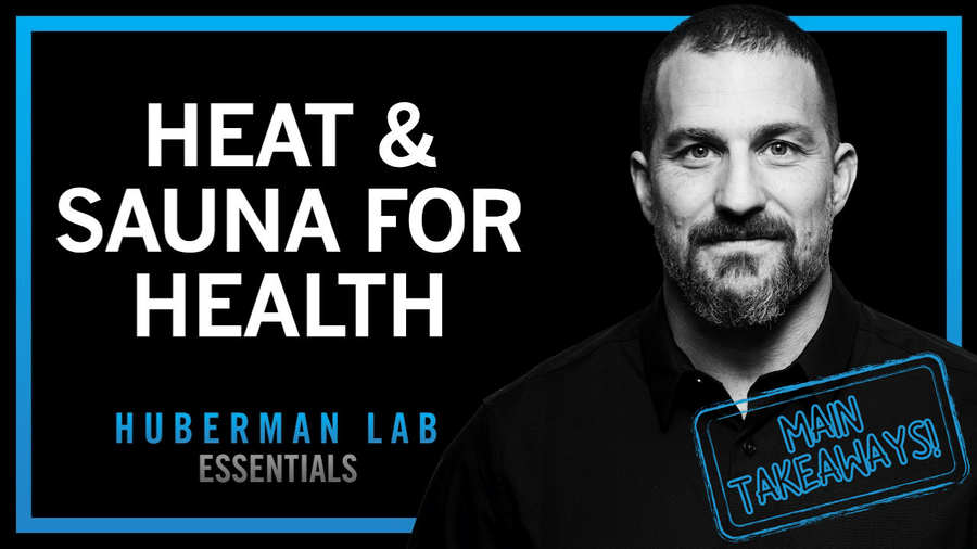 Main Takeaways From Huberman Lab Podcast on Heat & Sauna