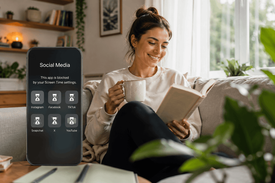 Blocking Mobile Internet Improves Mental Health and Attention