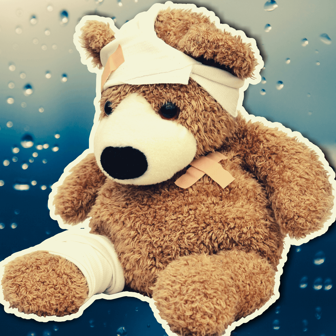 teddy bear with bandages why you shouldn't ice an injury